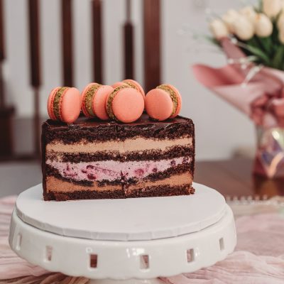 Tort cu fructe de padure