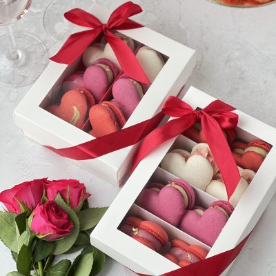 Macarons Inima - Ziua Indragostitilor